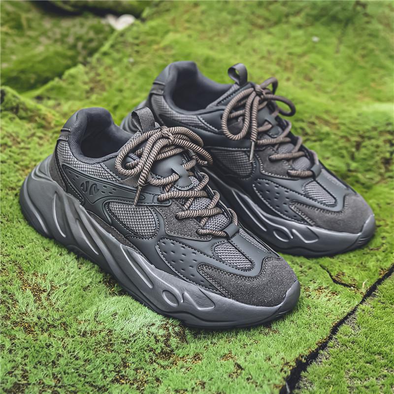 Форма скалы ретро папины кроссовки амортизирующие мягкие кроссовки на толстой подошве увеличивающие рост повседневные спортивные кроссовки модные крутые