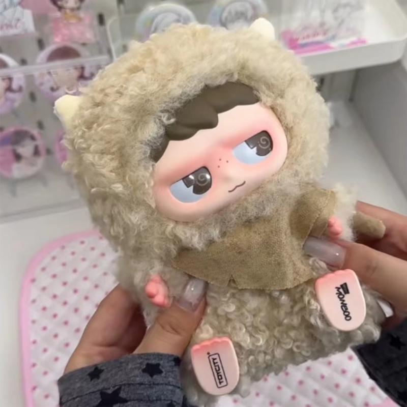 Серия плюшевых слепых коробок Monboo «Эмоциональная метеостанция» Сюрприз Милое виниловое лицо Коллекционный Подарок на день рождения Таинственный кулон Игрушки