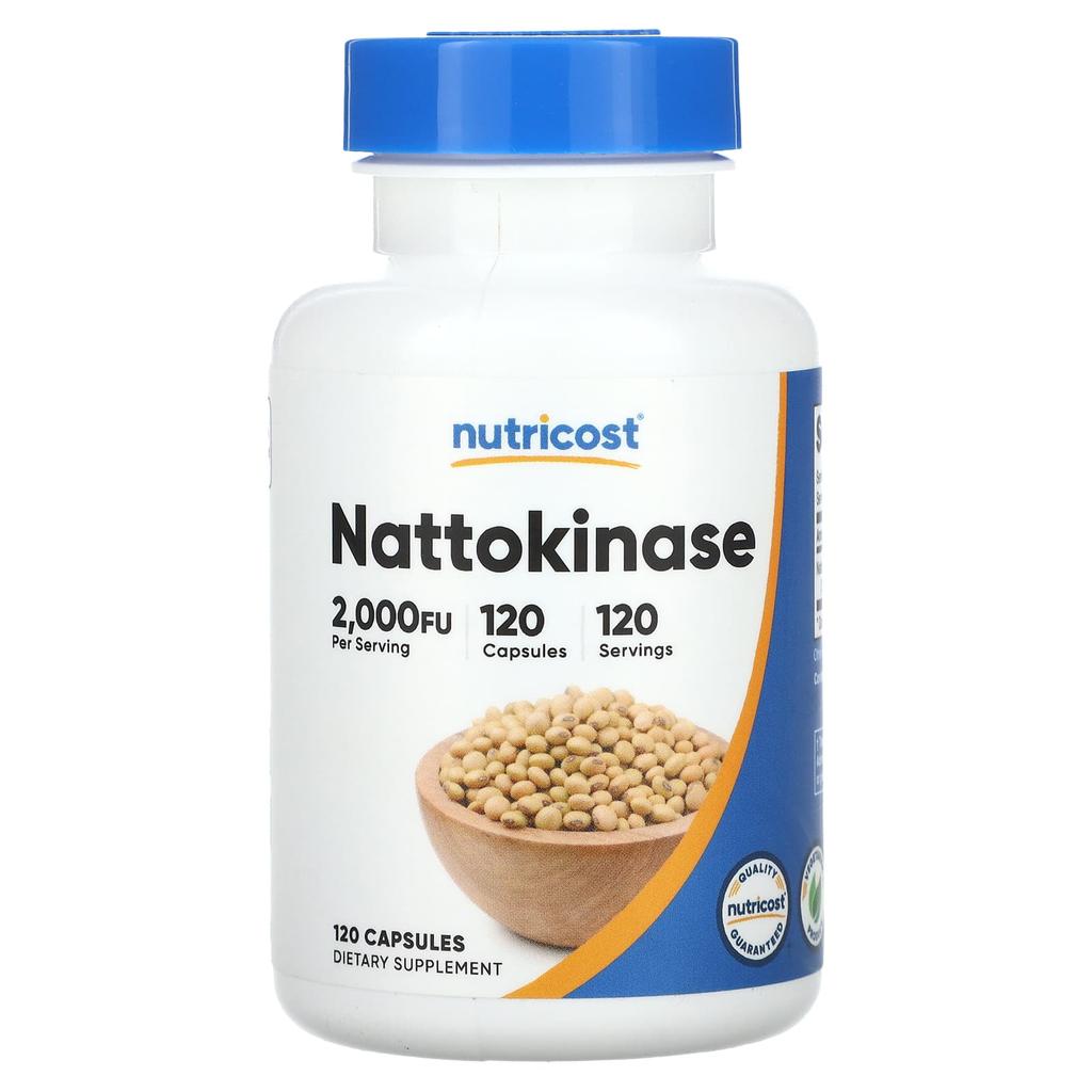 Nattokinase, 2,000 Fu, 120 Capsules