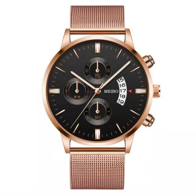 Мужские часы 2024 Элитный бренд Мужские военные спортивные кожаные кварцевые наручные часы Мужские повседневные часы с календарем и датой