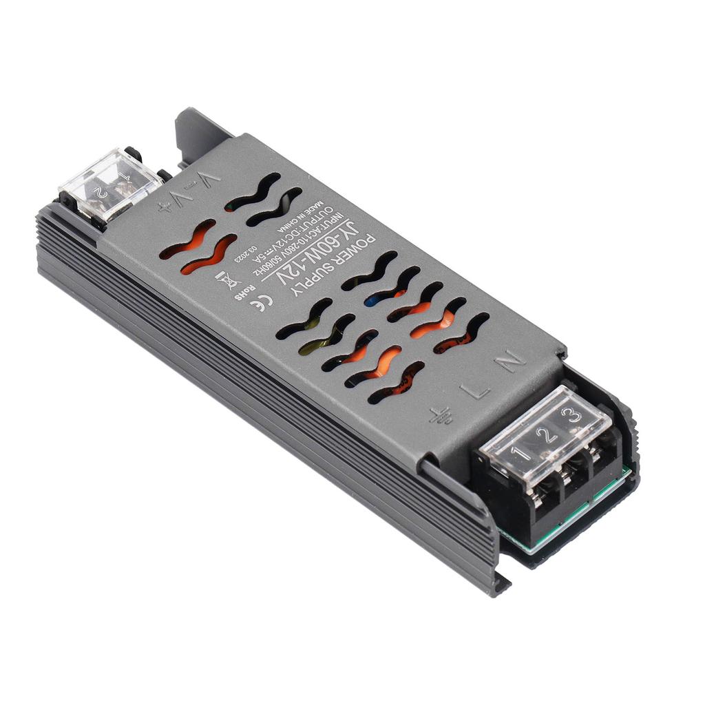 Светодиодный драйвер питания DC 12V 60W Трансформатор постоянного напряжения для светодиодной ленты Инженерный проект
