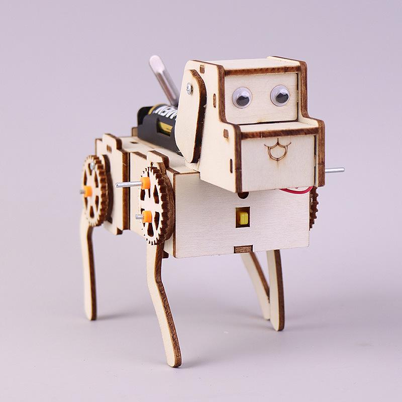 Набор-конструктор «Механическая собака с голосовым управлением» для детей