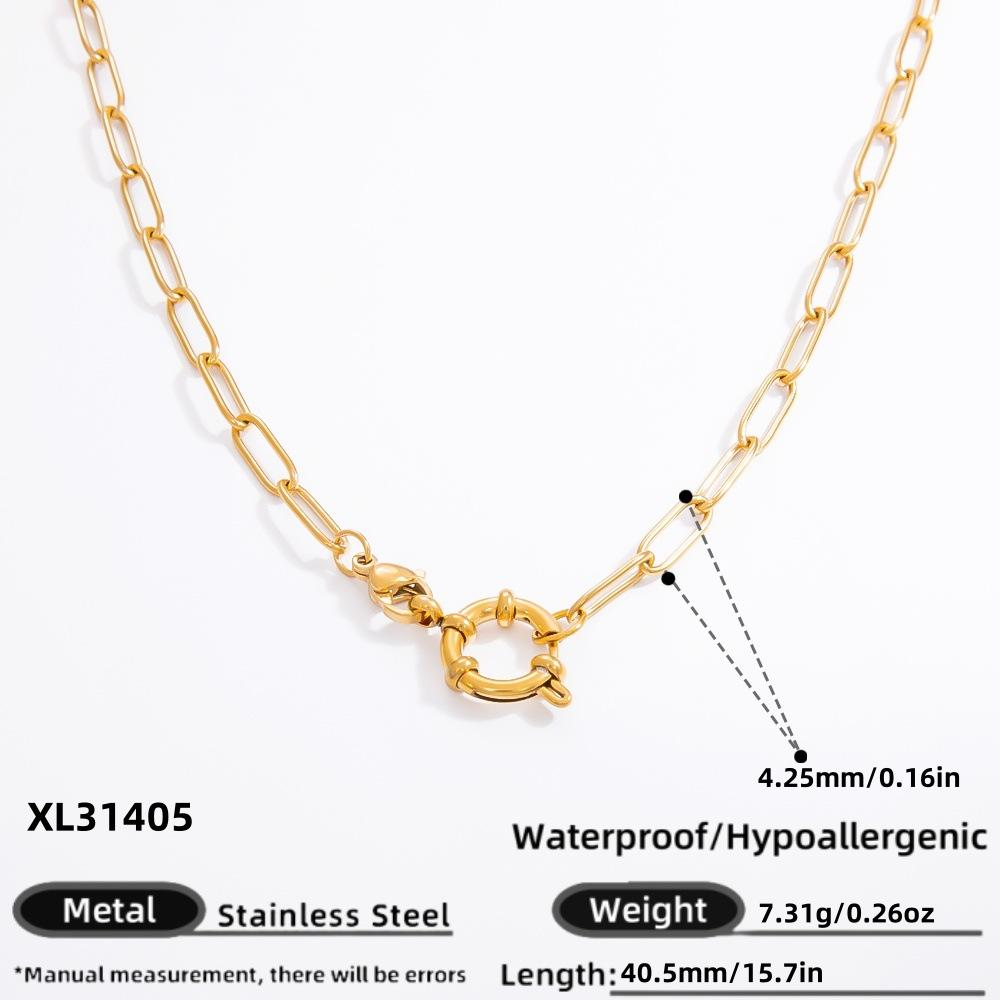 Heart Cat Dog Owl Oil Drop Ocean Style Pendants 18K Gold Plated Stainless Steel Charms Fashion Jewelry Gold Pendants
