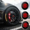 4pcs Car wheel hub emblem - Auto parts for vehicles for Suzuki Swift Jimny Grand Vitara SX4 Samurai Spacia Liana Car Accessories