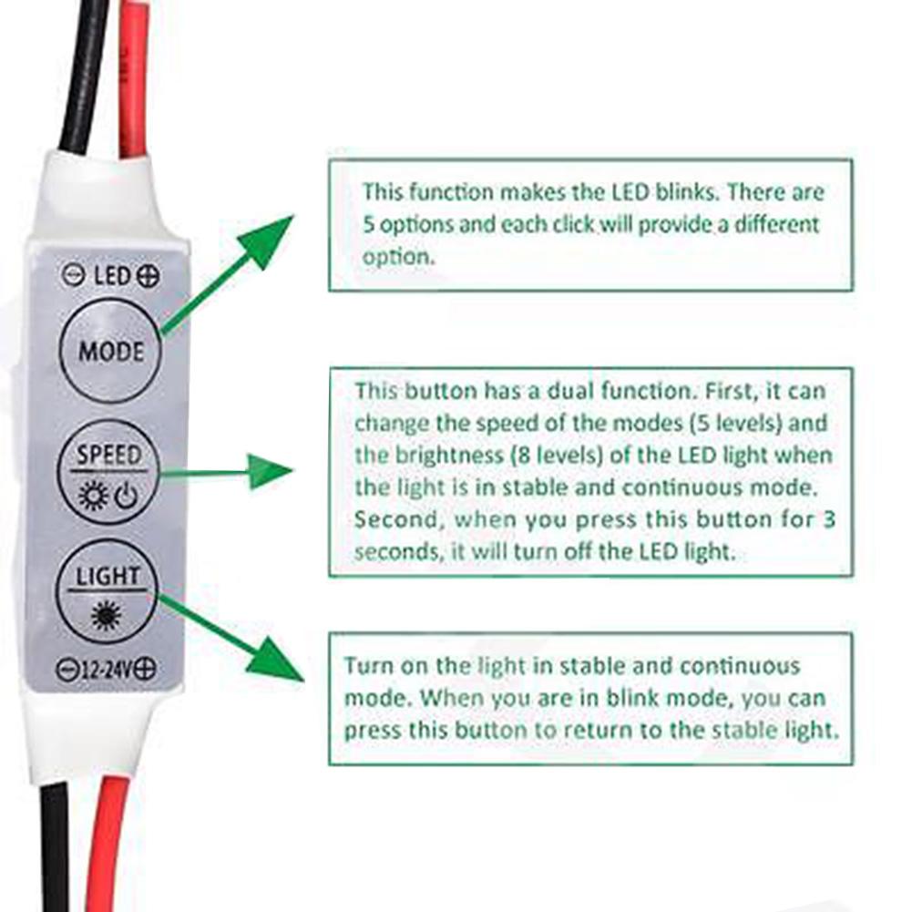 Украшение контроллера полосы света для 3528 5050 5630 Led