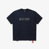 New Era Mlb CoopersTown New York Yankees Футболка с флагом Командный темно-синий 15147545