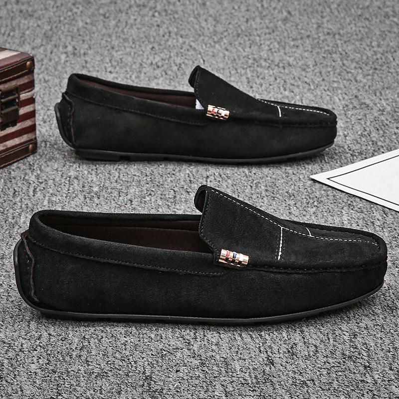 Модные весенние новые мужские бархатные кожаные туфли ручной работы, высококачественные дизайнерские мокасины с мягкой подошвой, удобная посадка, роскошные повседневные туфли для вождения