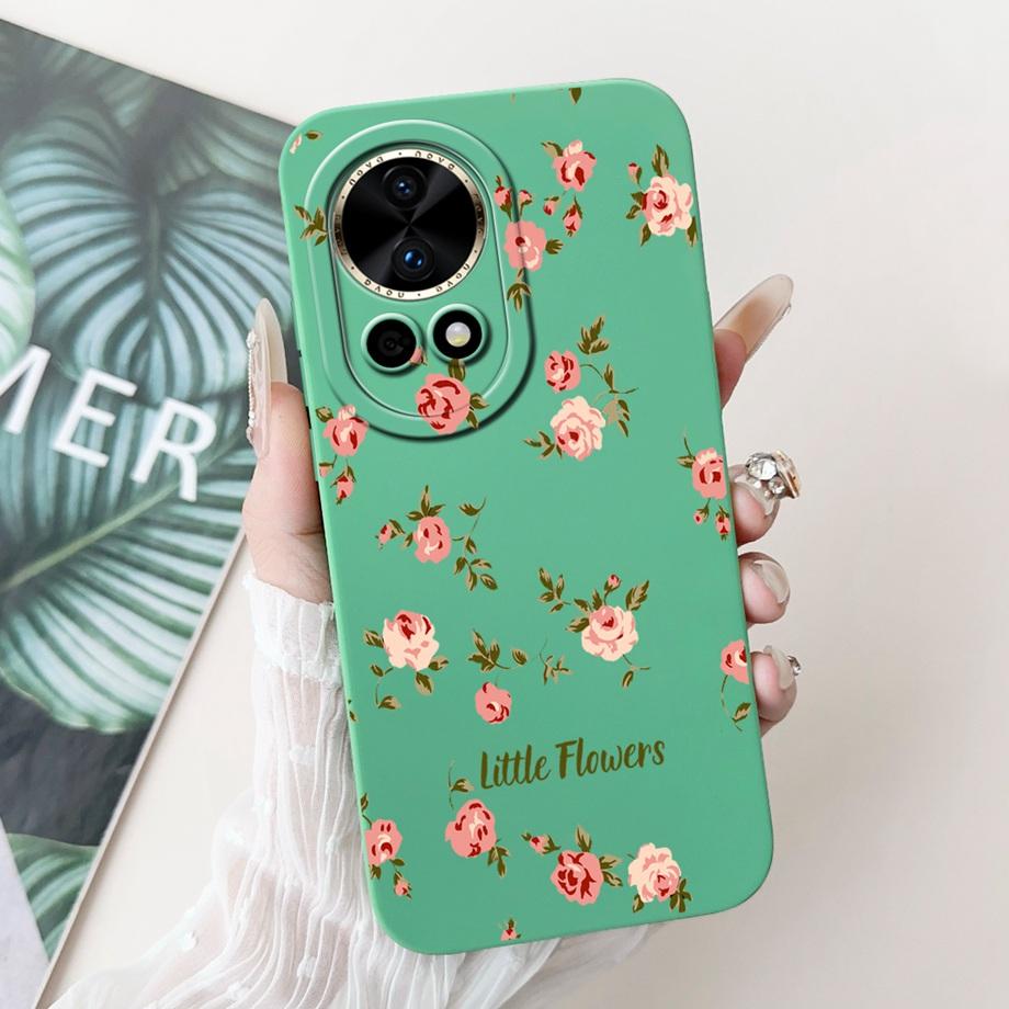 For Huawei nova 12 / Nova 12 Pro 12 Ultra Phone Case NOVA 12s 12 SE Cute Soft Liquid Silicone Shockproof Bumper Cover Soft Funda