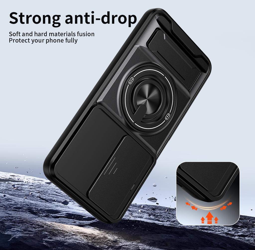 Чехол для Xiaomi Redmi 15 Чехол-книжка Redmi 15 4G 5G Чехол для телефона Магнитный держатель-книжка Magsafe Военная броня Защитная крышка для камеры
