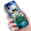 Чехол для телефона с изображением аниме Ророноа Зоро для Apple iPhone 14 13 12 Mini 11 Pro Max 7 8 XR X XS 7 8 Plus SE 2020 2022, черный мягкий чехол