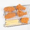 Кулон-имитация Жареной Курицы и Картофеля Фри: Игрушечные куриные ножки, крылышки, наггетсы и картофель фри с бусинной цепочкой для розыгрышей и декора