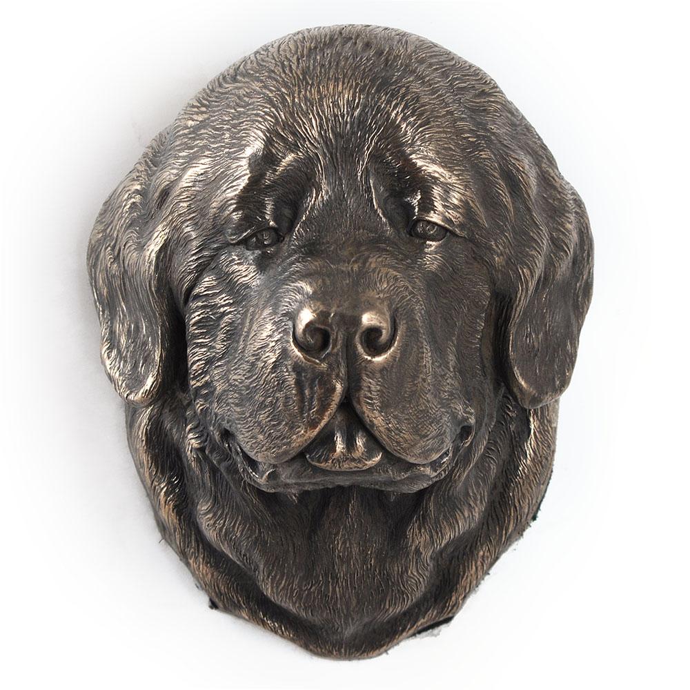 Newfoundland, Newfs, Newfies - Dog Statue, Hanging Bust, Unique Decoration for Dog Lover by Art-Dog Brand