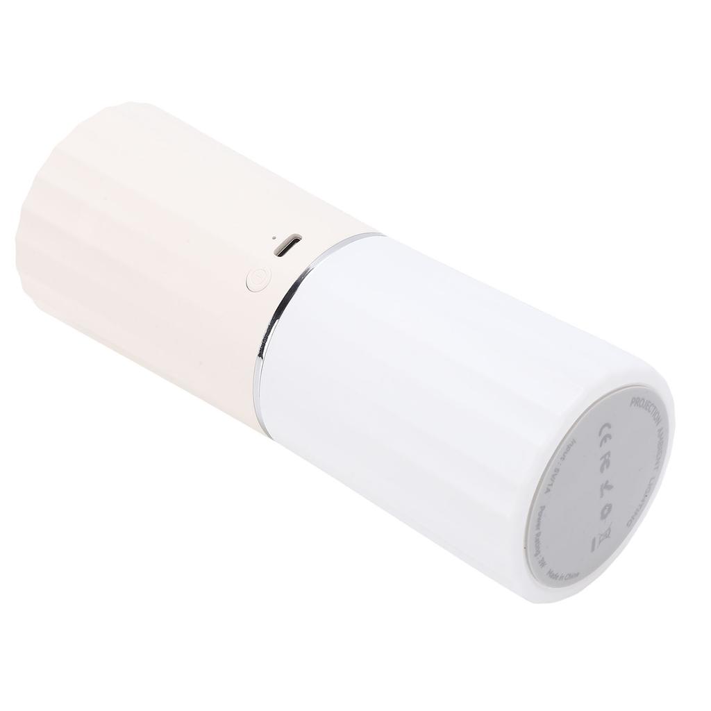Projector Light Water Waving Portable Rechargeable Night Light Ambient Mood Lighting for Bedroom Outdoor