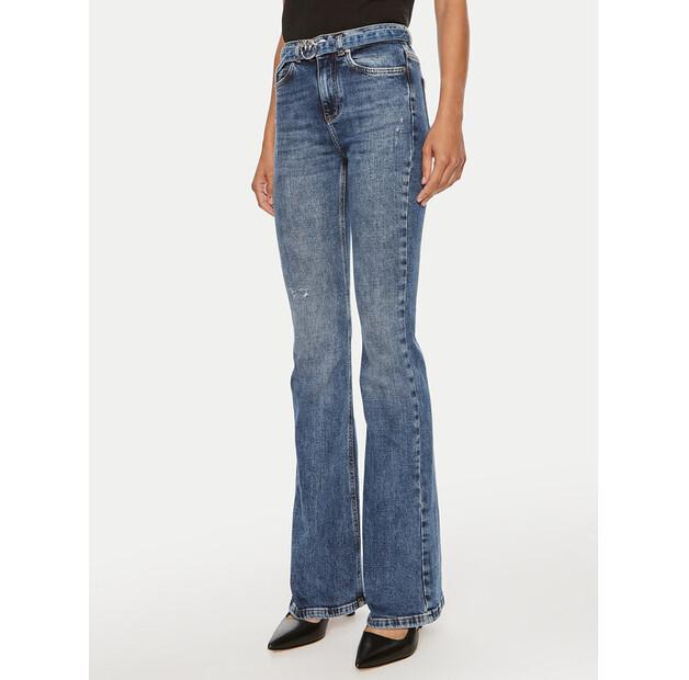Pinko Flora Jeans 100166 A22I Blue Flare Fit
