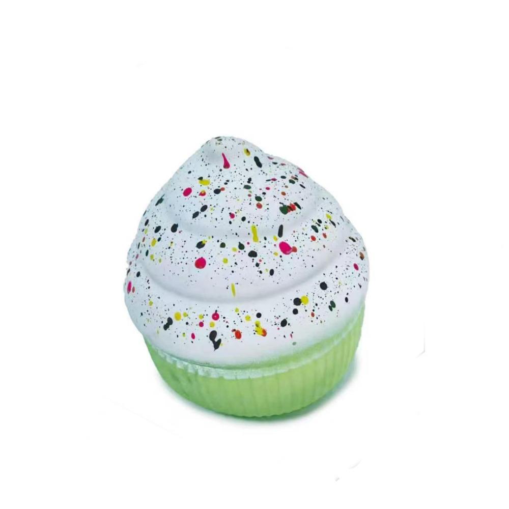 TPR Simulated Cream Cake Squeeze Toy Large Size Pizza Pinching Toy Sensory Fidget Toy Desktop