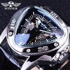 WINNER Men's Fashion Casual Heart Shape Automatic Mechanical Watch