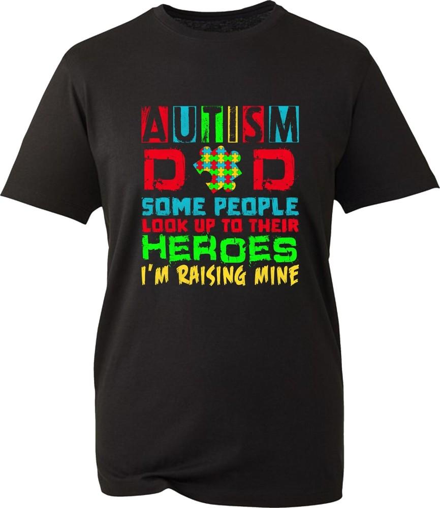 Autism Awareness Fathers Day TShirt Autism Dad Grandpa Birthday Unisex Tee Top