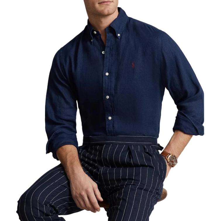 Polo Ralph Lauren Logo Embroidered Shirt 710794141-002