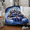 Inter Milan Champions Blankets Flannel Printed Breathable Warm Throw Blanket for Home Office Bedspreads 0708a2