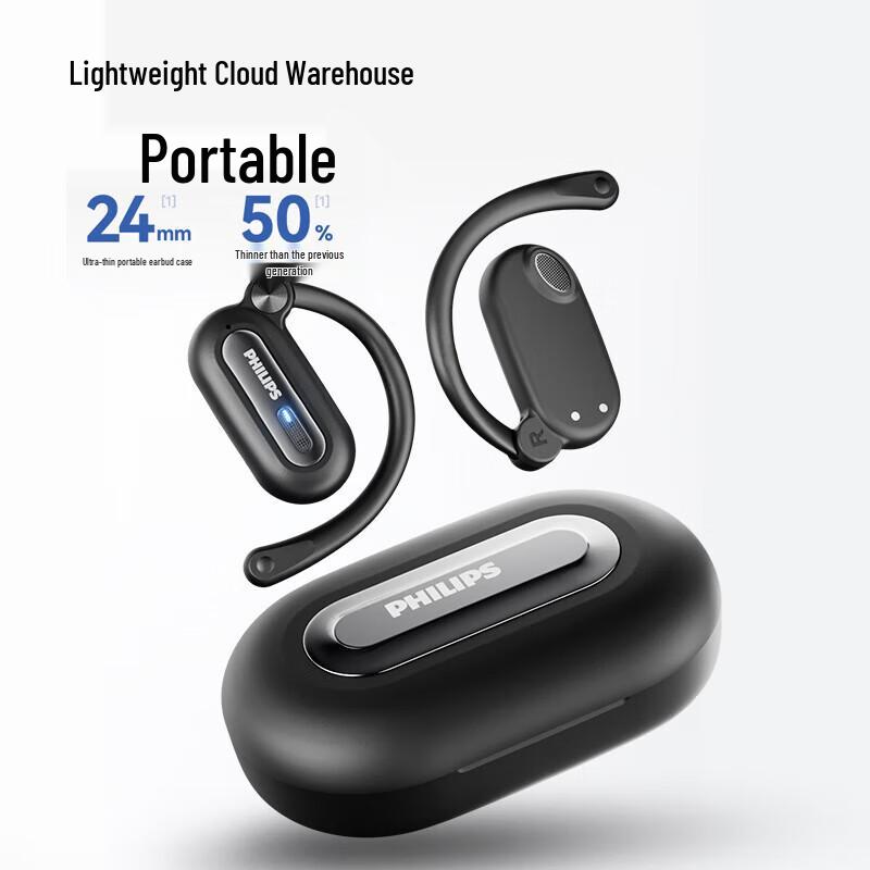 Philips TAT4769 Ear Clip Wireless ANC Earbuds