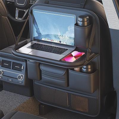 FRSTONE Накладной карман на спинку сиденья, Автомобильный столик, Заднее сиденье, Складной, Большая вместимость, Защита от пинков, Автомобиль