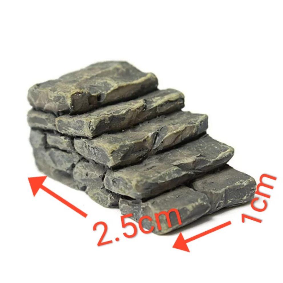 1pcs Artificial Simulation Stone Step Miniature Fairy Garden Home Decoration Mini Craft Micro Landscaping Decor DIY Accessories