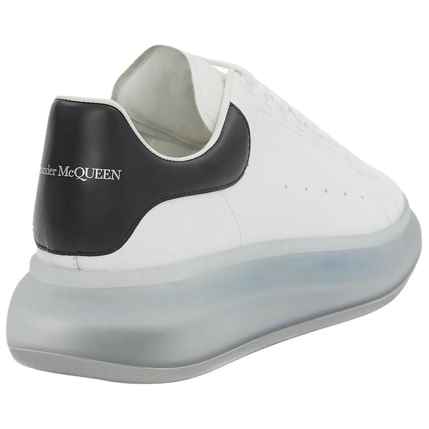 Alexander Mcqueen Белый Синий Белый Оверсайз Прозрачная Подошва 709817WICY19095