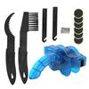 Bicycle Chain Scrubber Brush Cleaning Kit Bike Tire Repair Set Maintenance Accessory