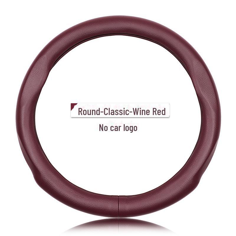 Совместимый кожаный чехол на руль для Hongqi E-QM5, H5, H7, H9, HS5, HS7, E-HS3, E-HS9