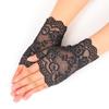 Charm Lady Women Lace Driving Sunscreen Glove Mittens