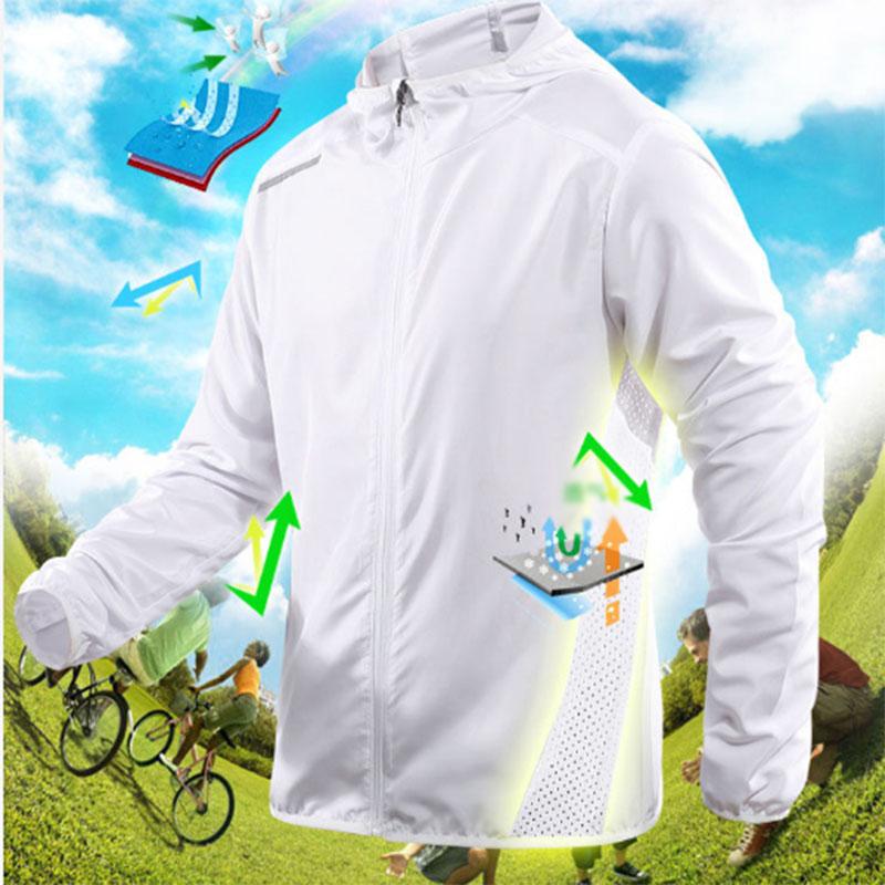 Мужская летняя ультратонкая солнцезащитная одежда, мужская куртка с капюшоном, куртка для рыбалки, спортивная дышащая мужская одежда с кондиционером