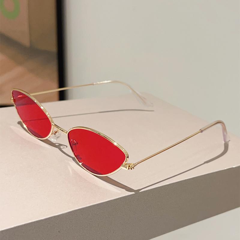 Винтажные солнцезащитные очки «кошачий глаз» женские Новая модная декоративная повседневная модель Ретро трендовый дизайн люксового бренда Солнцезащитные очки