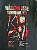 The Walking Dead Survival KitMen T-Shirt -NEW Available in Large New