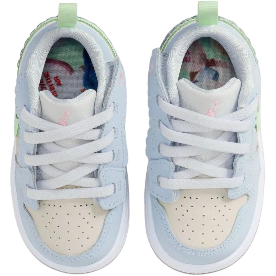 Air Jordan 1 Low Alt SE TD Половина Синего Паруса Белый Парковый Зеленый IB7120-403