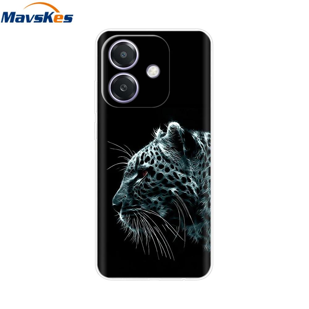 Мягкий прозрачный чехол из ТПУ для Oppo A3X A3 4G 5G 2024 Чехлы Мягкая силиконовая крышка для телефона для OPPOA3X OPPOA3 Защитная оболочка Чехол