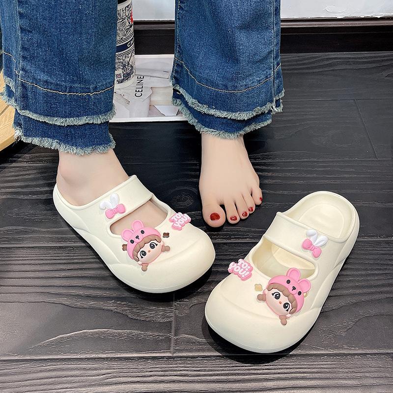 Новые тапочки eva, женские, летние, домашние, девичьи, в форме сердца, милые, с мягкой подошвой, нескользящие, дезодорирующие, домашние тапочки