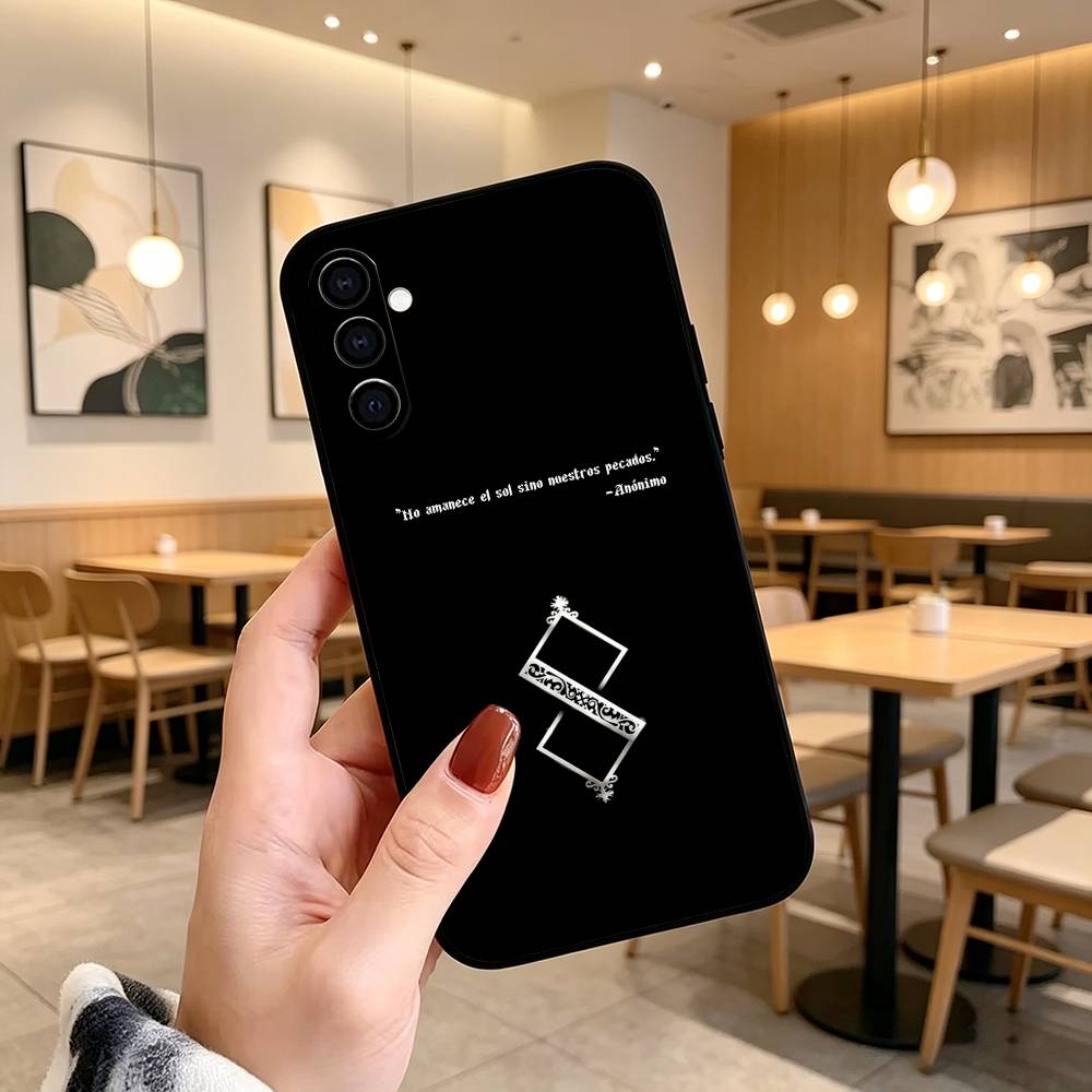 B-Blasphemous The -PPenitent One Чехол для телефона Игровой Черный Силикон Мягкий Для Samsung Galaxy A73,A72,A71,A70,A53,A52,A51