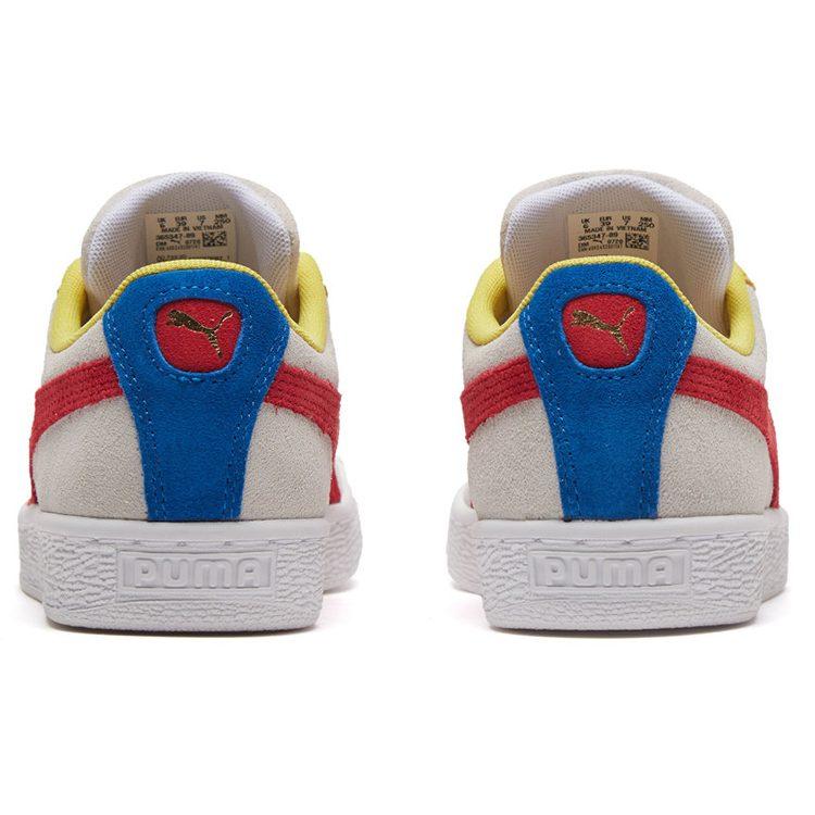 Puma Suede Classic 'Белый Серый Красный' 365347-89