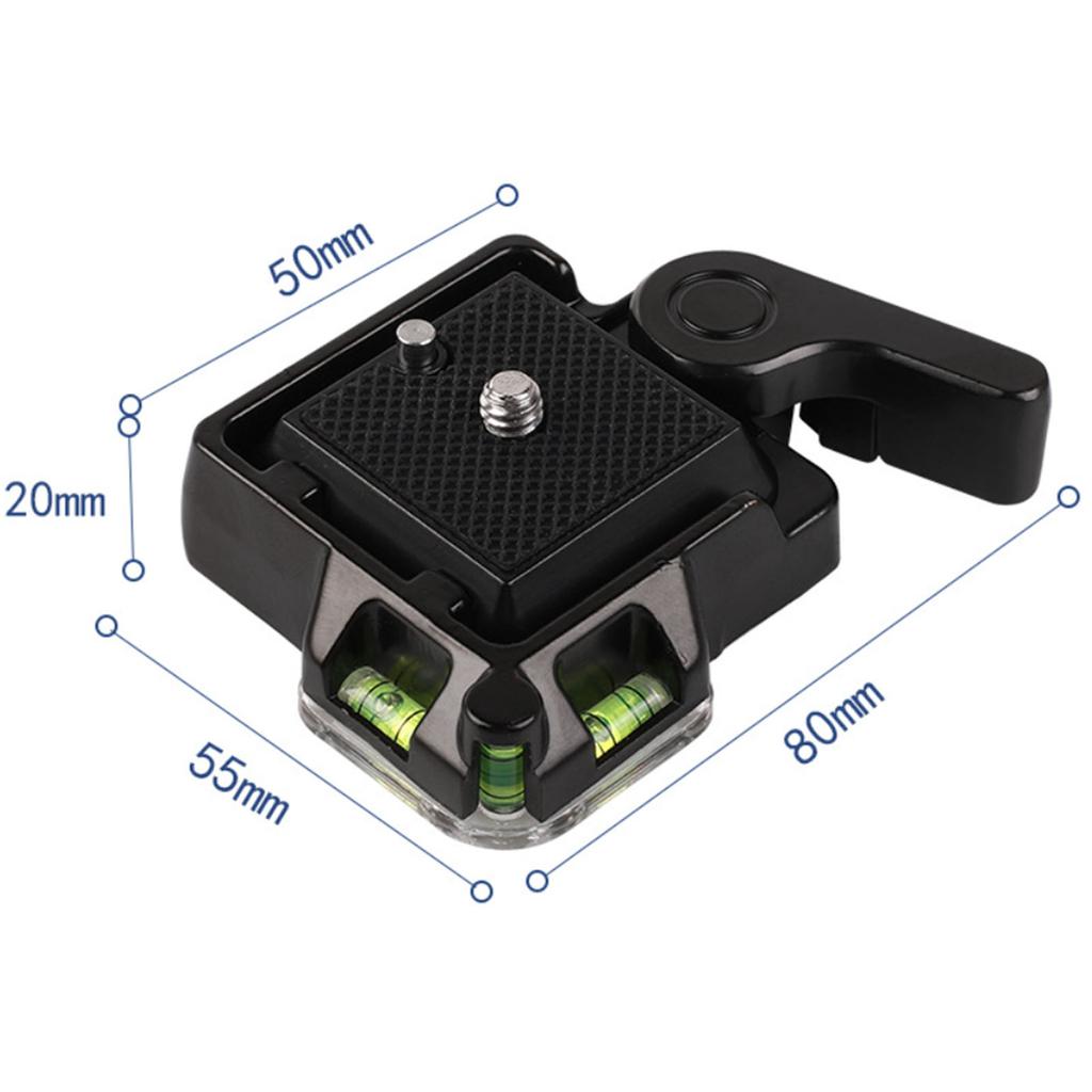 Compact Quick Release Assembly Platform Clamp and Plate for Monopod Tripod Quick Release Assembly Monopod Tripod convenient