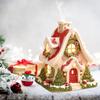 Christmas Outdoor Decorations Resin Micro Landscape Craft New Snow House Ornaments
