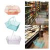 Shopping Basket with Handle Grocery Basket for Bookstore Kitchen Flower Stop