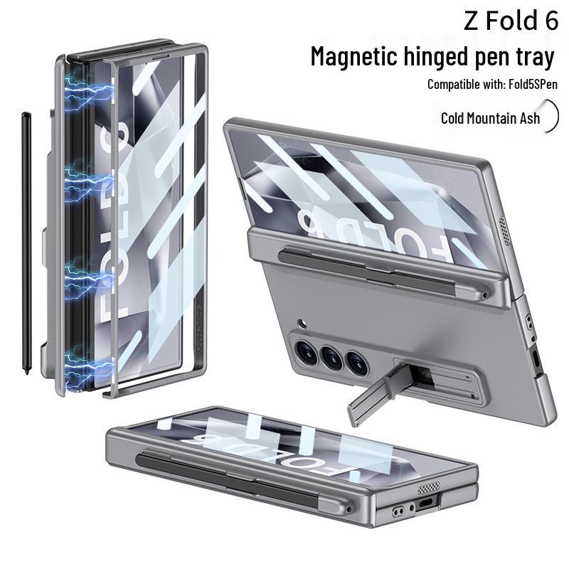 Магнитный чехол-книжка для Samsung Z Fold6 и Fold7 - Стильный новый дизайн