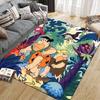 The Flintstones Flannel Pattern Square Carpet,Area Rug,Carpet Rug for Living Room Bedroom Sofa Playroom Decor,Non-slip Floor Mat