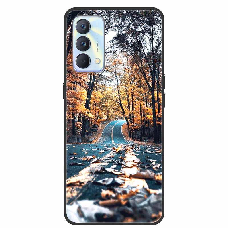 Для Realme GT Master Чехол Ударопрочный Мягкий силикон ТПУ Задняя крышка Для Realme GT Master Edition 5G Чехлы для телефона Милый мультяшный Coque