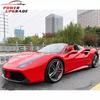 Совместимый карбоновый боди-кит в стиле Ferrari 488 CS: Передние и задние губы, боковые юбки и воздухозаборники