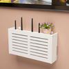 Wireless Wifi Router Storage Box Living Room Socket Wifi Decoration Wall-mounted TV Set-top Box Rack Hider Cable Power Organizer