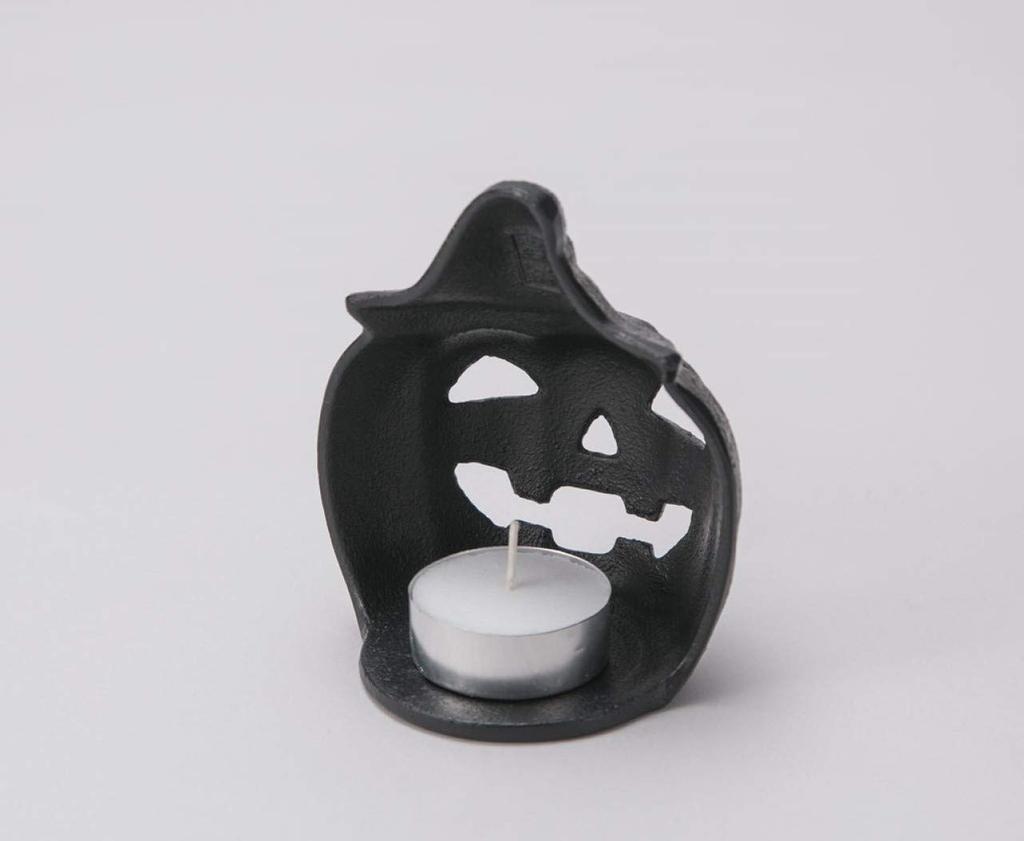 Подставка для свечи Iwachu Pumpkin Black Body Size xx 10 29530 Nanbu Ironware (см) 8.5 7.5 (ЧАС)