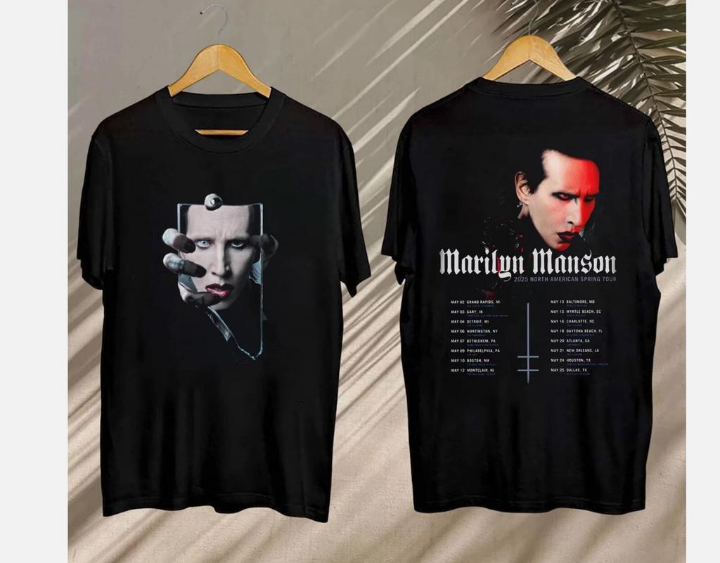 Концерт Marilyn Manson 2026, Футболка с туром Marilyn Manson по Северной Америке Весна 2026