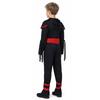 Kids Ninja Costume Set Halloween Party Role Play Unisex Street Style Outfit Ages 3-16 Years
