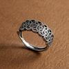 Xiaomi BF CLUB 925 Sterling Silver Ring For Women Jewelry Heart Chain Retro Open Vintage Handmade Ring Allergy For Party Birthday Gift